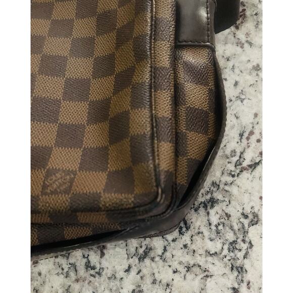 LOUIS VUITTON Damier‎ Ebene Naviglio N45255 Messenger & Crossbody Bag s4f2 R01T - Picture 16 of 16
